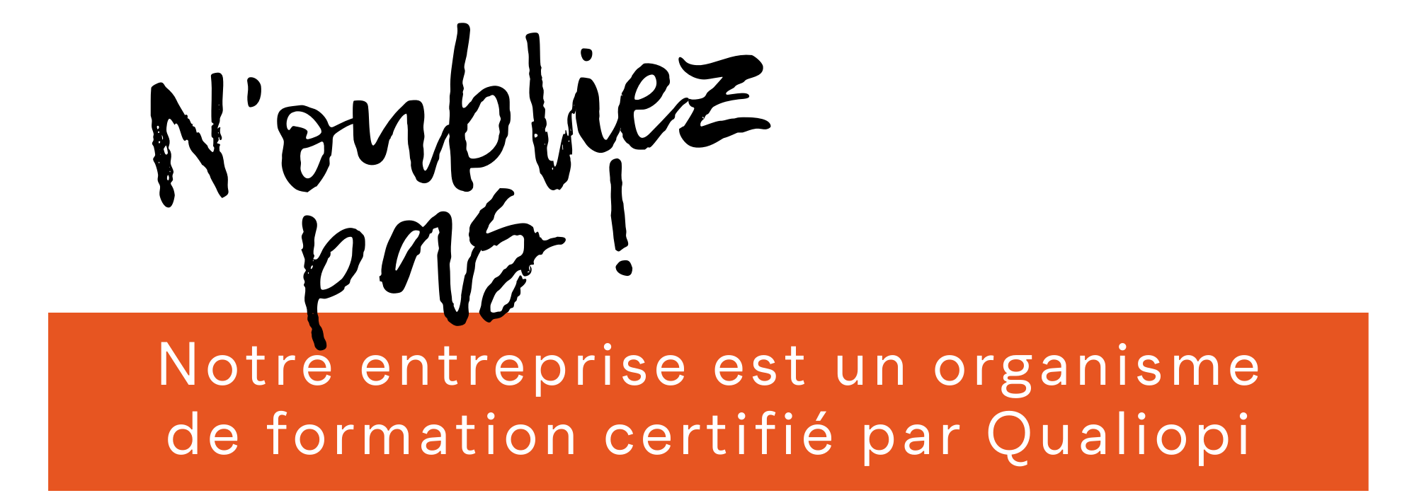 n'oublliez pas