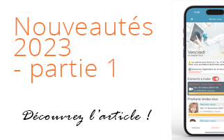 Les nouveautés 2023 – partie 1
